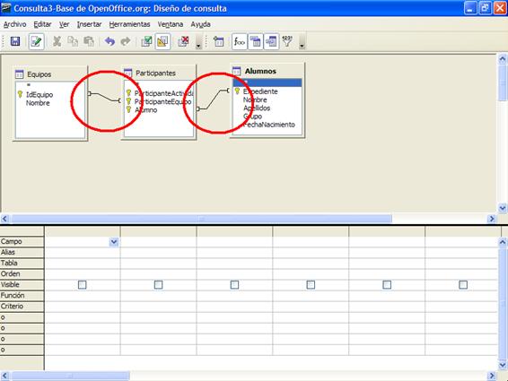 Relaciones entre tablas