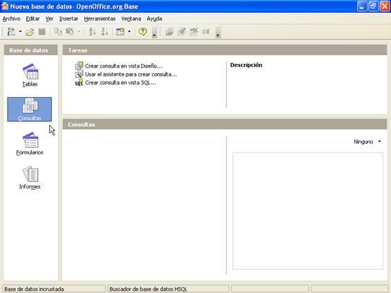Iconos asociado al objeto Consultas