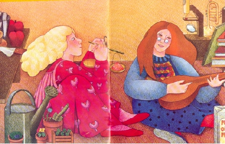 Ilustración del cuento Nuncajamás de Adela Turín y Leticia Gallí
