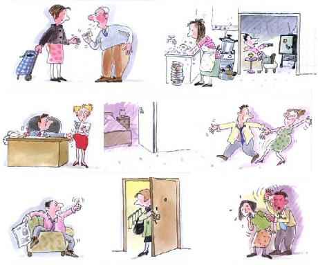 La violencia contra las mujeres puede manifestarse de muchas formas: gestos, palabras, silencios, actitudes...