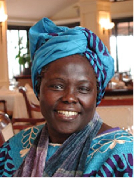 Wangari Maathai. Premio Nobel de la Paz 2004