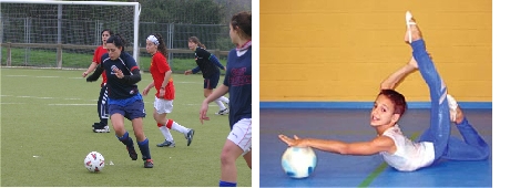 Chicos y chicas pueden realizar todo tipo de actividades físicas