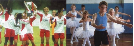 Películas como “Billy Elliot” o “Quiero ser como Beckham” muestran personajes que superan sus condicionantes sociales y culturales