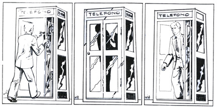 Duración real 3 minutos. Duración fílmica 3 minutos