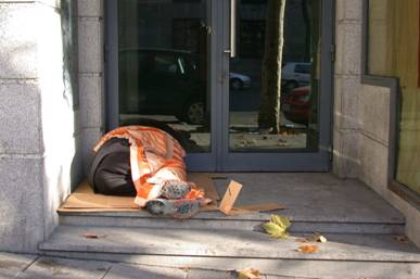 Millones de personas en los países occidentales son indigentes