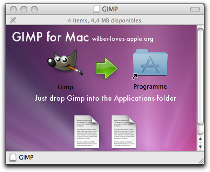 Gimp Mac 1