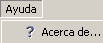 Opciones del menú Ayuda