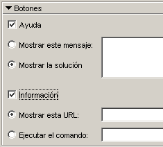 Mostrar u ocultar botones