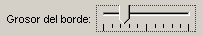 Aumentar el grosor del borde