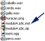 Lugar en que se sitúa el instalador