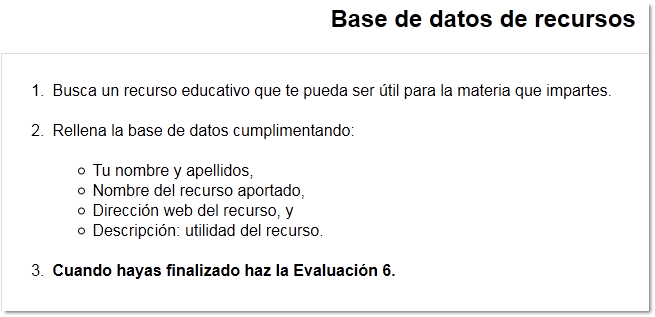 Vista inicial al acceder a la encuesta