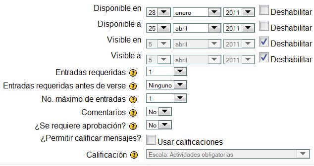 Configuración de la base de datos