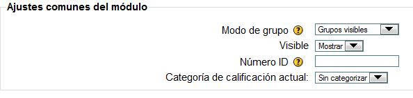Configuración ajustes comunes del foro