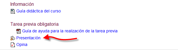 Acceso curso Acceso curso