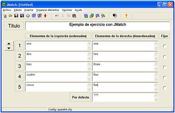 Captura de pantalla JMatch