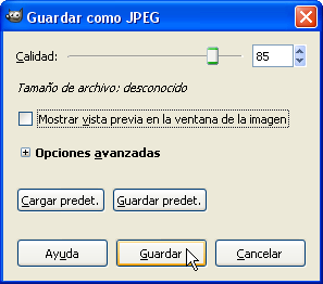 Guardar como JPEG