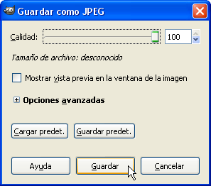 Guardar como JPEG