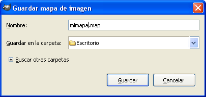 Guardar mapa de imagen