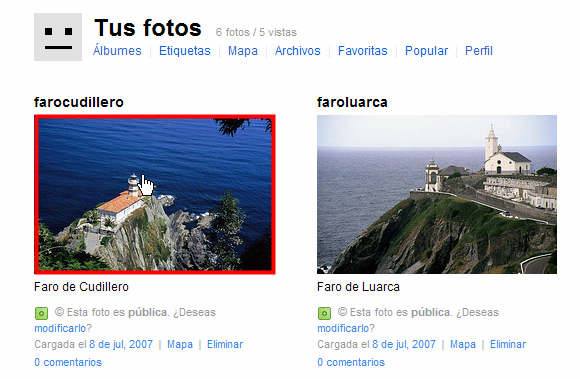 Tus fotos de Flickr