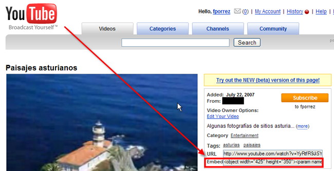 Copiar código EMBED