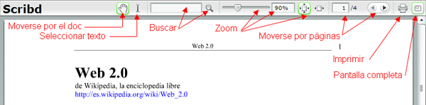 Visor de documentos de Scribd